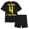 Camisetas Borussia Dortmund N. Schlotterbeck 4 Segunda 2026/27 - Niño (+ Pantalones) Camisetas Borussia Dortmund N. Schlotterbeck 4 Segunda 2026/27 - Niño (+ Pantalones)
