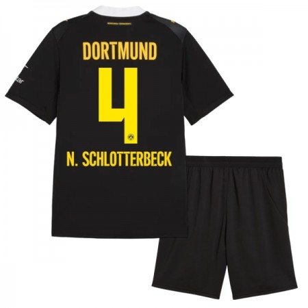 Camisetas Borussia Dortmund N. Schlotterbeck 4 Segunda 2026/27 - Niño (+ Pantalones) Camisetas Borussia Dortmund N. Schlotterbeck 4 Segunda 2026/27 - Niño (+ Pantalones)