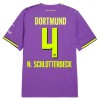 Camisetas Borussia Dortmund N. Schlotterbeck 4 Tercera 2026/27 - Hombre Camisetas Borussia Dortmund N. Schlotterbeck 4 Tercera 2026/27 - Hombre