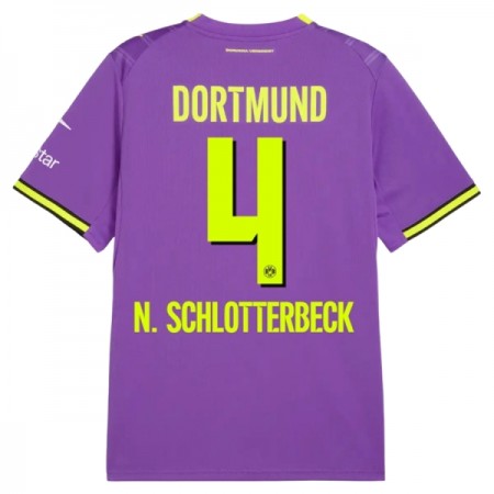 Camisetas Borussia Dortmund N. Schlotterbeck 4 Tercera 2026/27 - Hombre Camisetas Borussia Dortmund N. Schlotterbeck 4 Tercera 2026/27 - Hombre