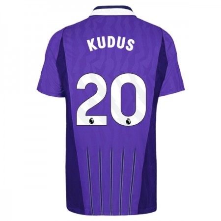Camisetas Tottenham Hotspur Kudus 20 Tercera 2026/27 - Hombre Camisetas Tottenham Hotspur Kudus 20 Tercera 2026/27 - Hombre