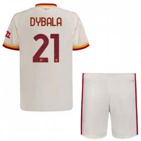 Camisetas AS Roma Dybala 21 Segunda 2026/27 - Niño (+ Pantalones)