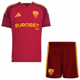 Camisetas AS Roma Primera 2026/27 - Niño (+ Pantalones)