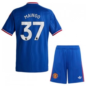 Camisetas Manchester United Mainoo 37 Segunda 2026/27 - Niño (+ Pantalones)