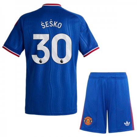 Camisetas Manchester United Sesko 30 Segunda 2026/27 - Niño (+ Pantalones) Camisetas Manchester United Sesko 30 Segunda 2026/27 - Niño (+ Pantalones)