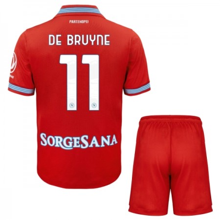 Camisetas SSC Napoli De Bruyne 11 Tercera 2026/27 - Niño (+ Pantalones)
