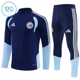 Ajax Sudadera De Entrenamiento 2026/27 Azul Quarter-Zip - Niño