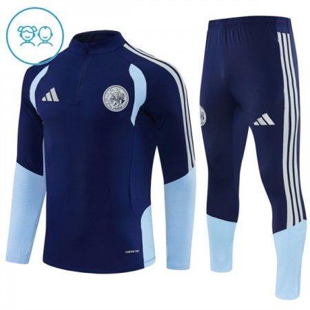 Ajax Sudadera De Entrenamiento 2026/27 Azul Quarter-Zip - Niño Ajax Sudadera De Entrenamiento 2026/27 Azul Quarter-Zip - Niño
