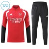 Arsenal Sudadera De Entrenamiento 2026/27 Roja Quarter-Zip - Niño