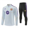 Barcelona Sudadera De Entrenamiento 2026/27 Blanca Quarter-Zip - Hombre Barcelona Sudadera De Entrenamiento 2026/27 Blanca Quarter-Zip - Hombre