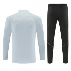 Barcelona Sudadera De Entrenamiento 2026/27 Blanca Quarter-Zip - Hombre