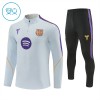 Barcelona Sudadera De Entrenamiento 2026/27 Blanca Quarter-Zip - Niño Barcelona Sudadera De Entrenamiento 2026/27 Blanca Quarter-Zip - Niño