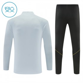 Barcelona Sudadera De Entrenamiento 2026/27 Blanca Quarter-Zip - Niño