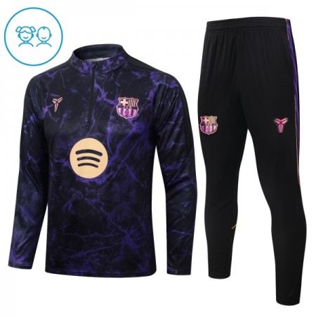 Barcelona Sudadera De Entrenamiento 2026/27 Negra Quarter-Zip - Niño