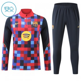 Barcelona Sudadera De Entrenamiento 2026/27 Roja Quarter-Zip - Niño