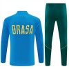 Brasil Sudadera De Entrenamiento 2026/27 Azul Quarter-Zip - Hombre