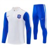 Chelsea Sudadera De Entrenamiento 2026/27 Blanca Quarter-Zip - Hombre Chelsea Sudadera De Entrenamiento 2026/27 Blanca Quarter-Zip - Hombre