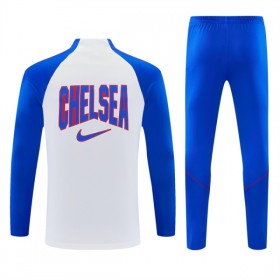 Chelsea Sudadera De Entrenamiento 2026/27 Blanca Quarter-Zip - Hombre