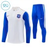 Chelsea Sudadera De Entrenamiento 2026/27 Blanca Quarter-Zip - Niño Chelsea Sudadera De Entrenamiento 2026/27 Blanca Quarter-Zip - Niño