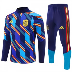 España Sudadera De Entrenamiento 2026/27 Azul Quarter-Zip - Hombre