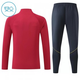 FC Barcelona Sudadera De Entrenamiento 2026/27 Roja Quarter-Zip - Niño