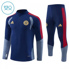 FC Bayern de Múnich Sudadera De Entrenamiento 2026/27 Azul Quarter-Zip - Niño
