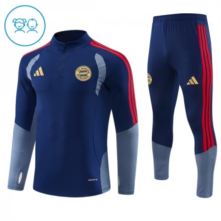 FC Bayern de Múnich Sudadera De Entrenamiento 2026/27 Azul Quarter-Zip - Niño FC Bayern de Múnich Sudadera De Entrenamiento 2026/27 Azul Quarter-Zip - Niño
