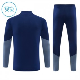 FC Bayern de Múnich Sudadera De Entrenamiento 2026/27 Azul Quarter-Zip - Niño
