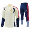 FC Bayern de Múnich Sudadera De Entrenamiento 2026/27 Blanca Quarter-Zip - Hombre FC Bayern de Múnich Sudadera De Entrenamiento 2026/27 Blanca Quarter-Zip - Hombre