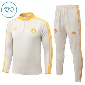 FC Bayern de Múnich Sudadera De Entrenamiento 2026/27 Blanca Quarter-Zip - Niño