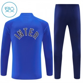 Inter Milan Sudadera De Entrenamiento 2026/27 Azul Quarter-Zip - Niño