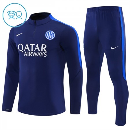 Inter Milan Sudadera De Entrenamiento 2026/27 Azul Quarter-Zip - Niño