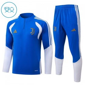 Juventus Sudadera De Entrenamiento 2026/27 Azul Quarter-Zip - Niño