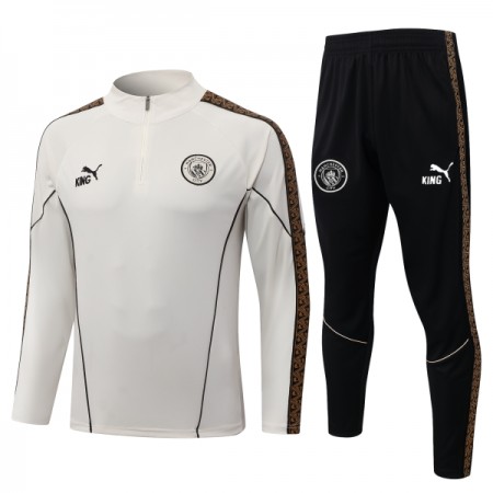 Manchester City Sudadera De Entrenamiento 2026/27 Gris Quarter-Zip - Hombre Manchester City Sudadera De Entrenamiento 2026/27 Gris Quarter-Zip - Hombre