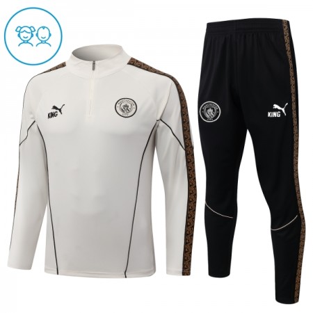Manchester City Sudadera De Entrenamiento 2026/27 Gris Quarter-Zip - Niño Manchester City Sudadera De Entrenamiento 2026/27 Gris Quarter-Zip - Niño