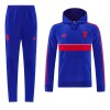 Manchester United Hoodie Sudadera De Entrenamiento 2026/27 Azul - Hombre Manchester United Hoodie Sudadera De Entrenamiento 2026/27 Azul - Hombre