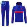 Manchester United Hoodie Sudadera De Entrenamiento 2026/27 Azul - Niño Manchester United Hoodie Sudadera De Entrenamiento 2026/27 Azul - Niño