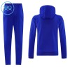 Manchester United Hoodie Sudadera De Entrenamiento 2026/27 Azul - Niño