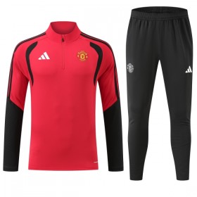 Manchester United Sudadera De Entrenamiento 2026/27 Roja Quarter-Zip - Hombre