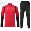 Manchester United Sudadera De Entrenamiento 2026/27 Roja Quarter-Zip - Niño Manchester United Sudadera De Entrenamiento 2026/27 Roja Quarter-Zip - Niño