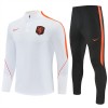 Países Bajos Sudadera De Entrenamiento 2026/27 Blanca Quarter-Zip - Hombre