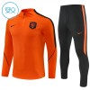 Países Bajos Sudadera De Entrenamiento 2026/27 Naranja Quarter-Zip - Niño Países Bajos Sudadera De Entrenamiento 2026/27 Naranja Quarter-Zip - Niño