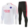 Paris Saint Germain Sudadera De Entrenamiento 2026/27 Blanca Quarter-Zip - Hombre Paris Saint Germain Sudadera De Entrenamiento 2026/27 Blanca Quarter-Zip - Hombre