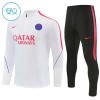 Paris Saint Germain Sudadera De Entrenamiento 2026/27 Blanca Quarter-Zip - Niño Paris Saint Germain Sudadera De Entrenamiento 2026/27 Blanca Quarter-Zip - Niño