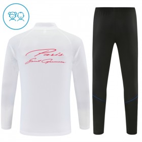 Paris Saint Germain Sudadera De Entrenamiento 2026/27 Blanca Quarter-Zip - Niño