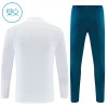 Portugal Sudadera De Entrenamiento 2026/27 Blanca Quarter-Zip - Niño