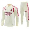 Real Madrid Sudadera De Entrenamiento 2026/27 Blanca Quarter-Zip - Hombre Real Madrid Sudadera De Entrenamiento 2026/27 Blanca Quarter-Zip - Hombre