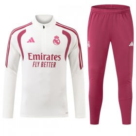 Real Madrid Sudadera De Entrenamiento 2026/27 Blanca Quarter-Zip - Hombre