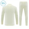 Real Madrid Sudadera De Entrenamiento 2026/27 Blanca Quarter-Zip - Niño