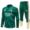 Real Madrid Sudadera De Entrenamiento 2026/27 Verde Quarter-Zip - Hombre